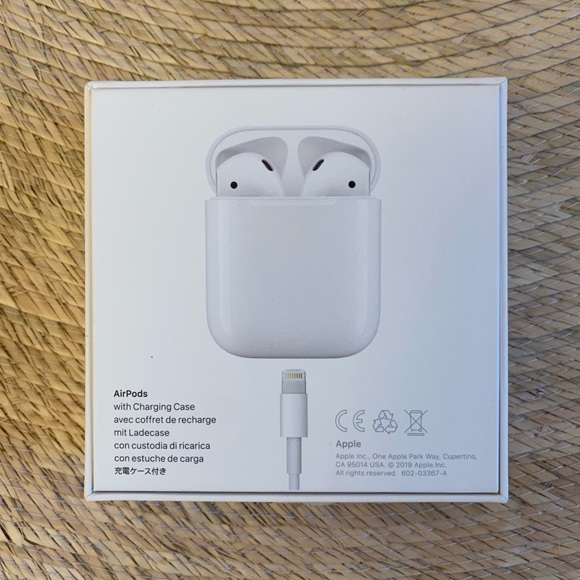 AirPods 2nd Generation New In Box with Case and Charger - Picture 5 of 6